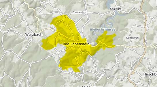 Immobilienpreisekarte Bad Lobenstein